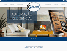 Tablet Screenshot of facteleletronica.com.br